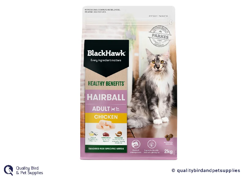 Black Hawk Hairball Adult Chicken 2kg