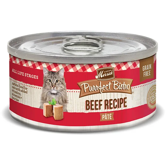 Merrick Purrfect Bistro Grain Free Beef Pate