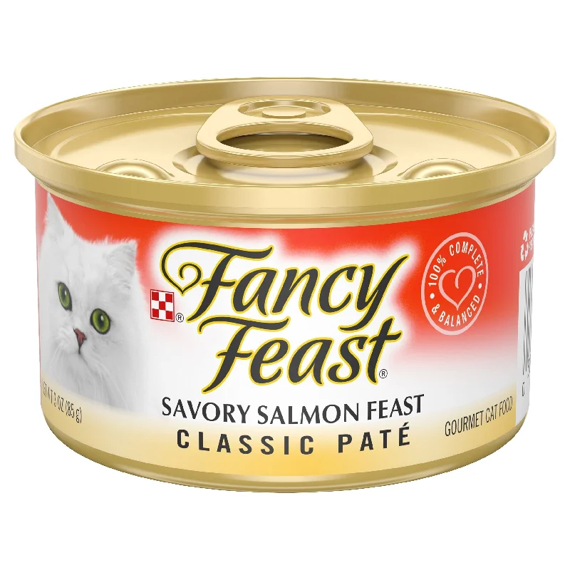 Fancy Feast Savory Salmon Feast - 3 OZ 24 Pack