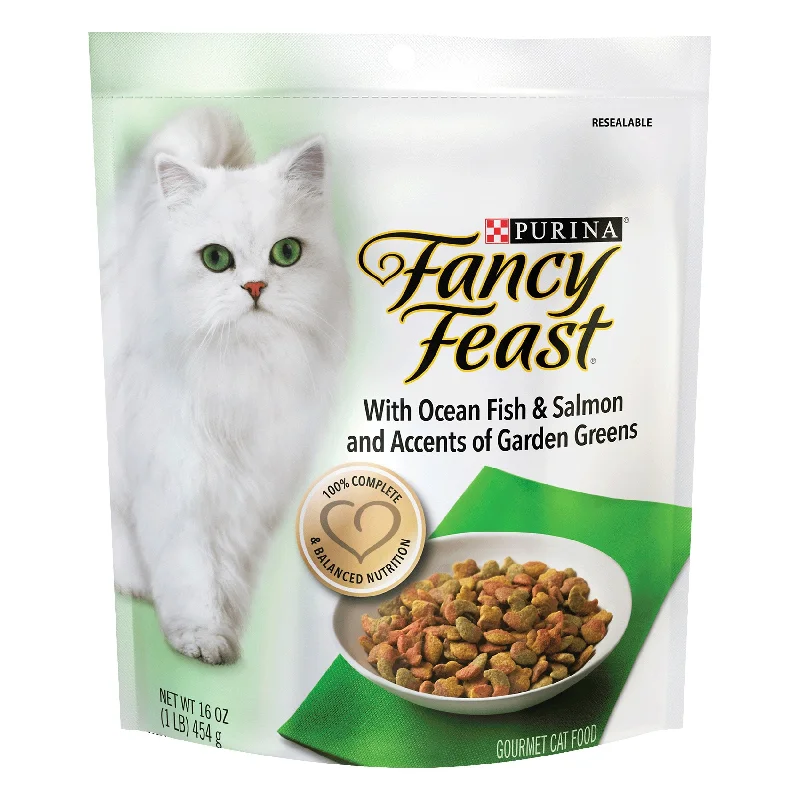 Fancy Feast With Ocean Fish & Salmon - 16 OZ 4 Pack