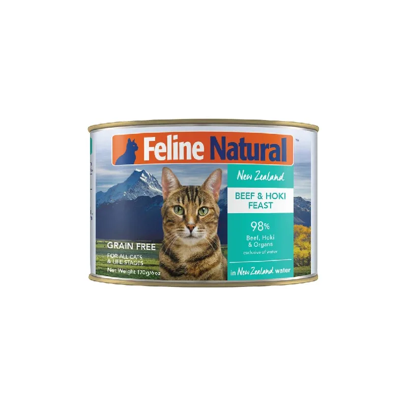 Feline Natural Beef & Hoki 170g