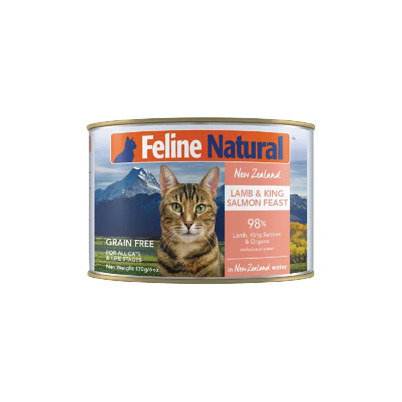 Feline Natural Lamb & King Salmon 170g