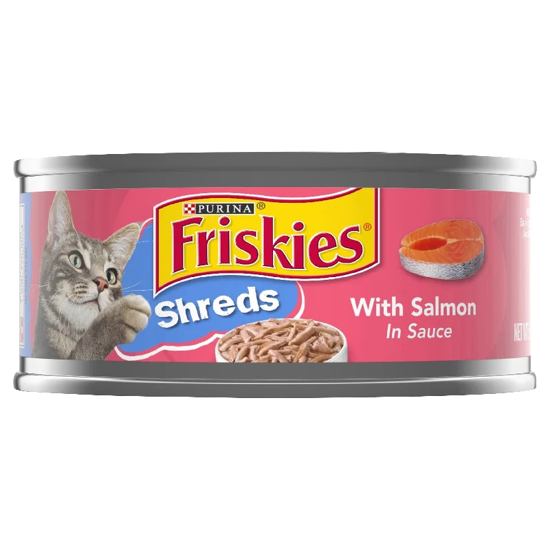 Friskies Shredded Salmon - 5.5 OZ 24 Pack