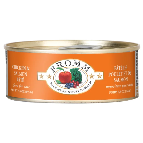 Fromm Four-Star Chicken & Salmon Pate 155g