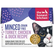 Honest Kitchen GF Minced Turkey-Chicken-Duck Tetra Pak 2.8oz