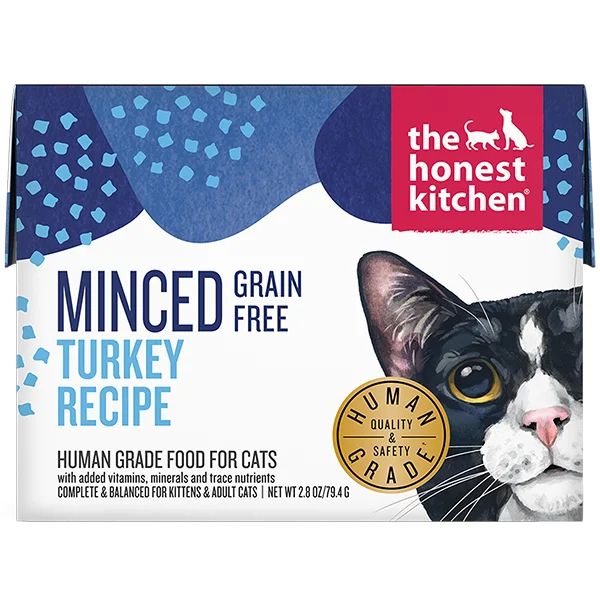 Honest Kitchen GF Minced Turkey Tetra Pak 2.8oz