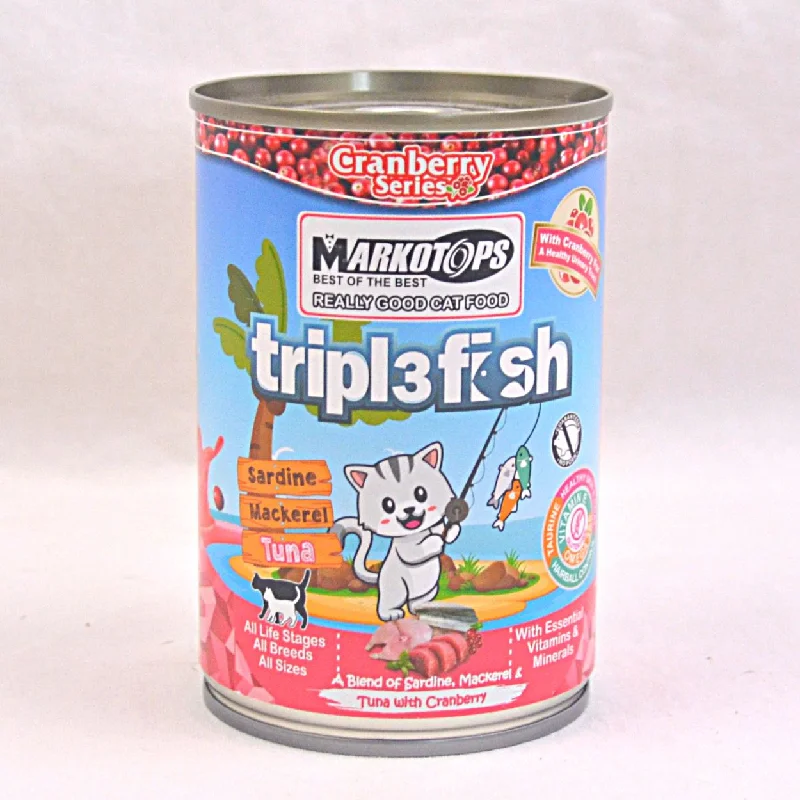 MARKOTOPS Adult Triple Fish Tuna and Cranberry 400gr