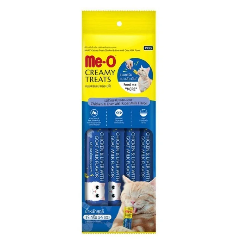 MeO Creamy Treats - Chicken & Liver withgoat Milk flavor