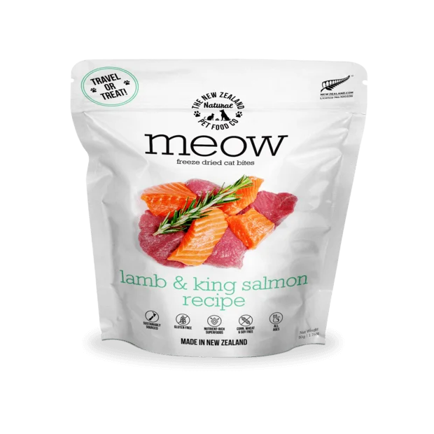 Meow Freeze Dried Lamb & King Salmon