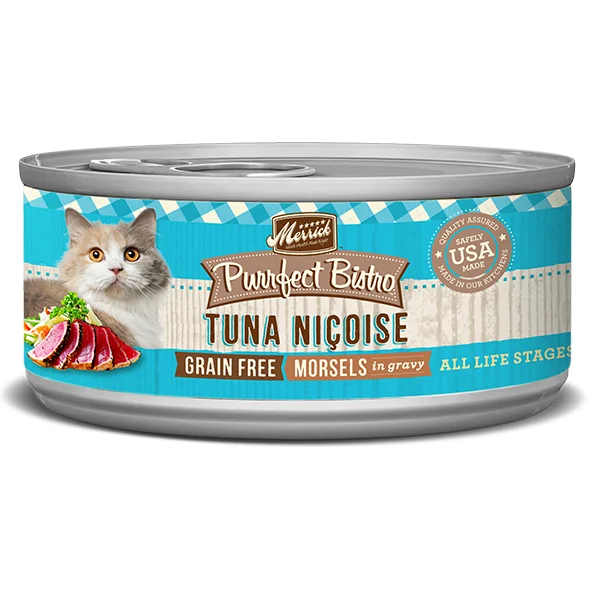 Merrick Purrfect Bistro Grain Free Morsels Tuna Nicoise