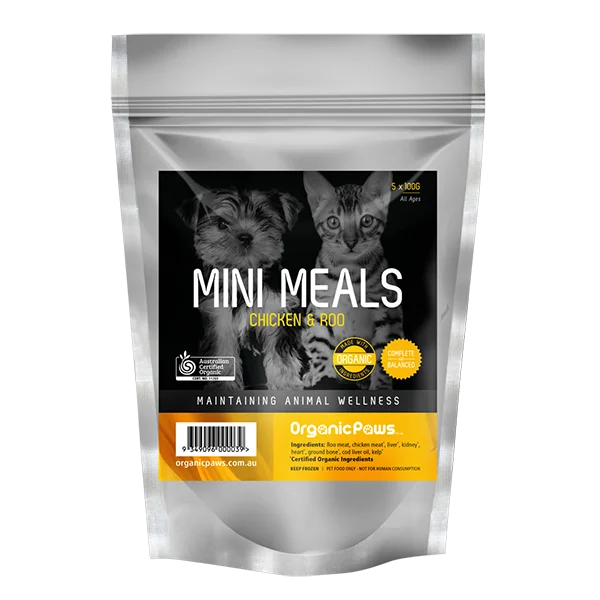 Mini Meals Chicken & Roo 500g