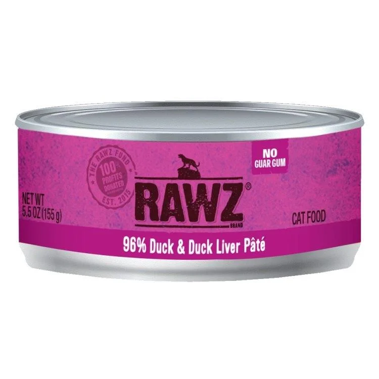 Rawz 96% Duck and Duck Liver Pate 156g