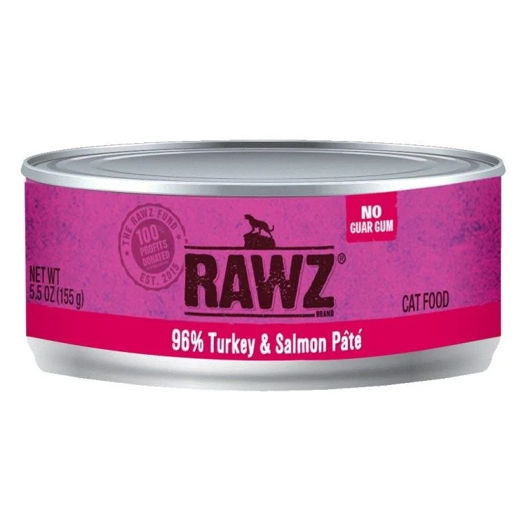 Rawz 96% Turkey and Salmon Pate 156g