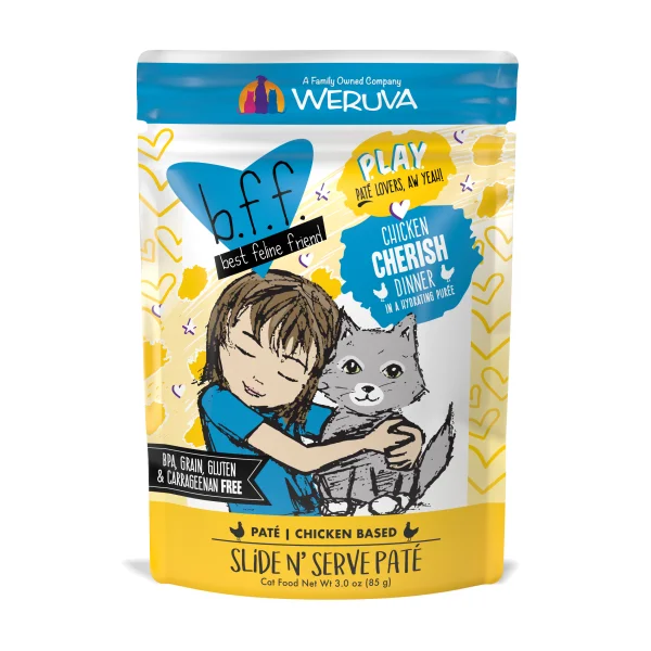 Weruva BFF Play Pate Slide N' Serve Chicken Cherish - 85 g