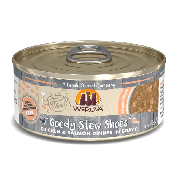 Weruva Goody Stew Shoes Chicken & Salmon - 156 g