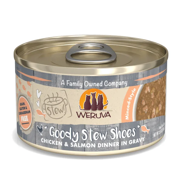 Weruva Goody Stew Shoes Chicken & Salmon - 80 g