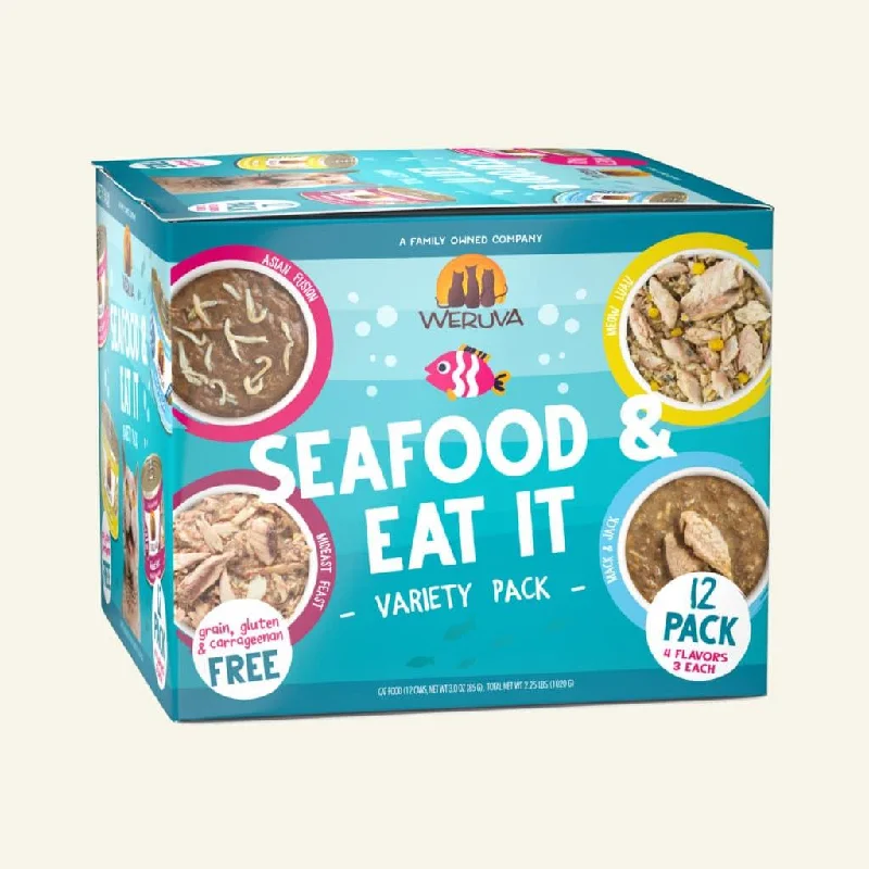 Weruva Seafood & Eat It! Variety Pack 156g