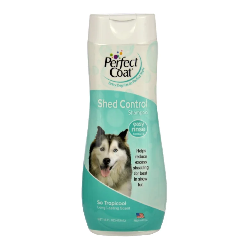 Perfect Coat Shed Control Shampoo For Dogs 16oz