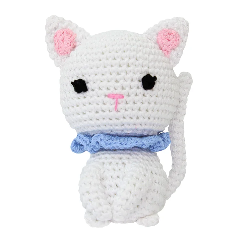 Crochet Kitty Cat Dog Toy