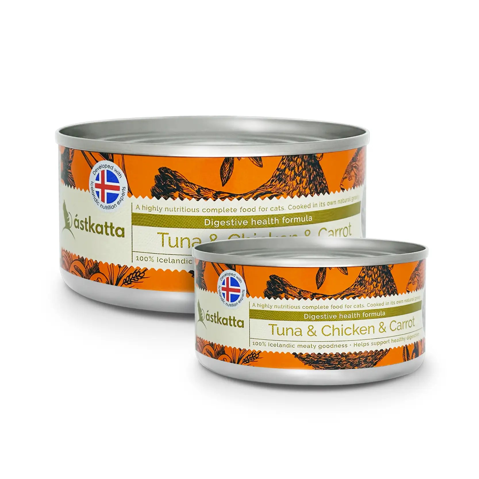 Astkatta Complete Cat Wet Food - Tuna, Chicken & Carrot