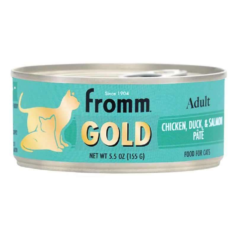 Gold Adult Chicken Duck & Salmon Pate for Cats