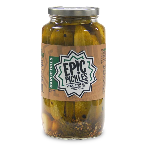 Epic Pickles ~ Garlic Dills