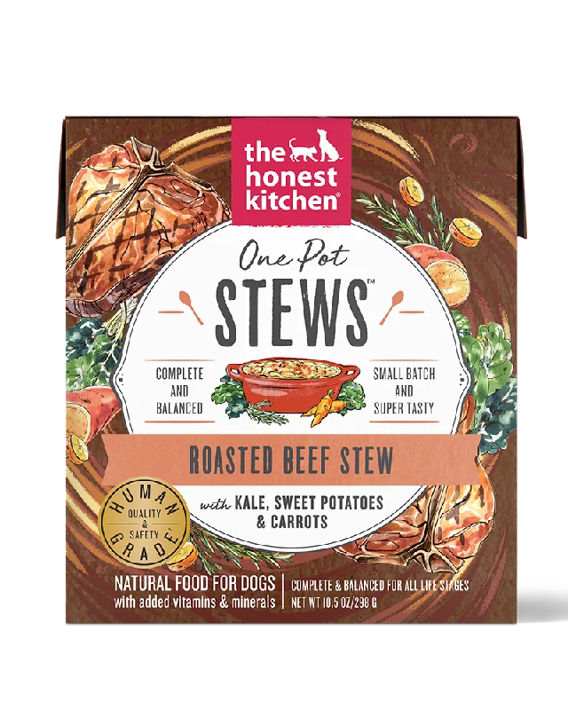 The Honest Kitchen One Pot Stew - Roasted Beef Wet Dog Food 10.5oz