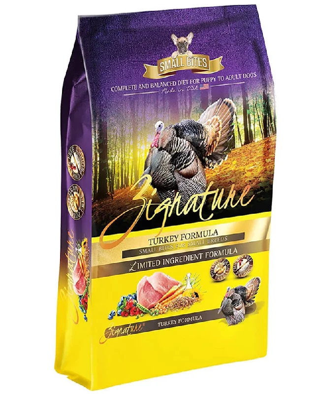 Zignature Turkey Small Bites Dry Dog Food 12.5lb